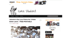 Desktop Screenshot of cakestudent.com